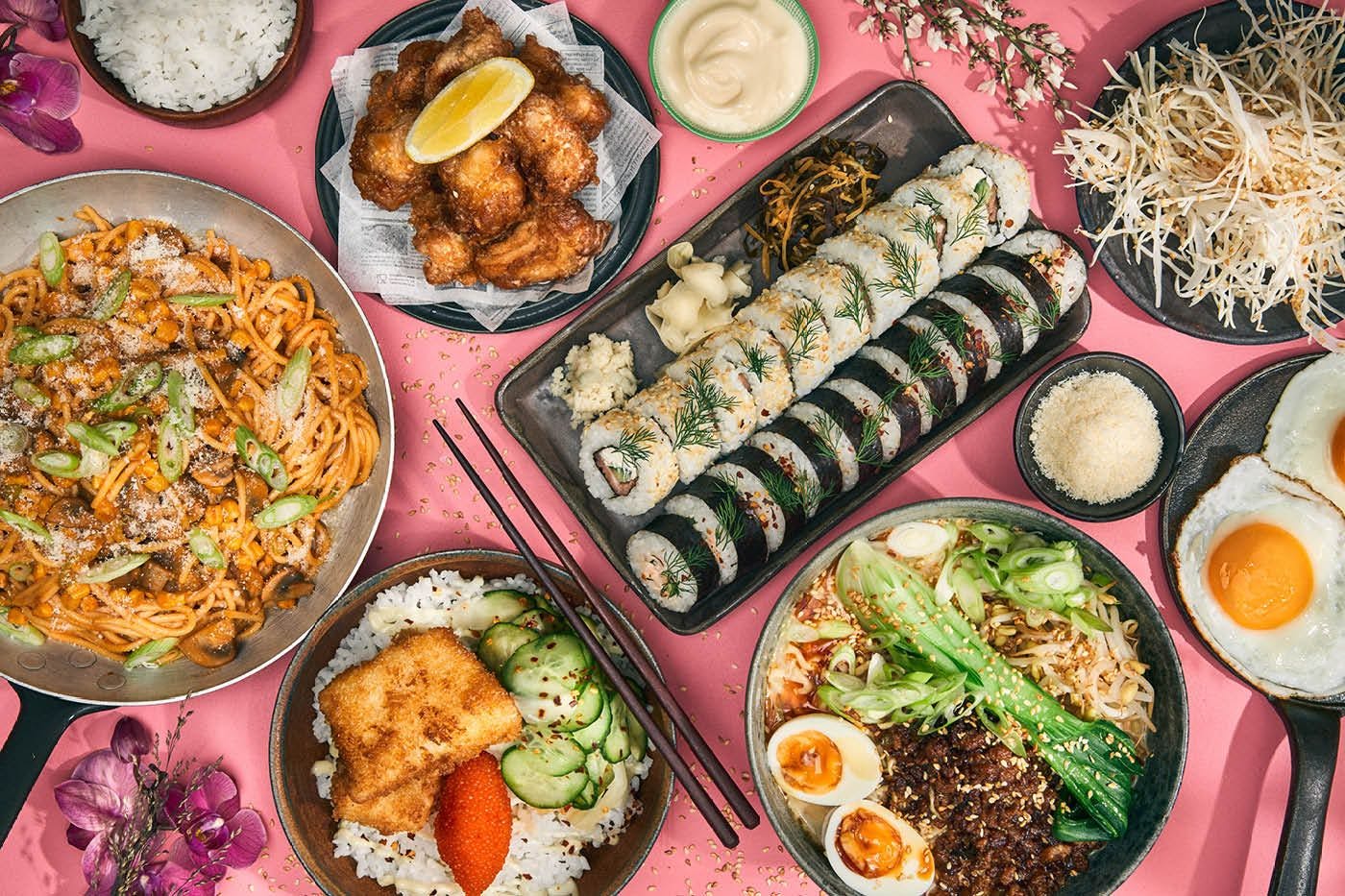5 rätter från det japanska köket, från sushi till ramen och donburi